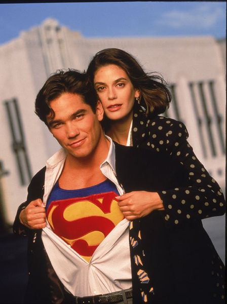 Teri Hatcher and Dean Kain in "Lois & Clark: The New Adventures of Superman"