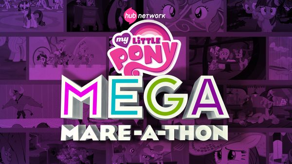 My Little Pony Mega Mare-athon logo